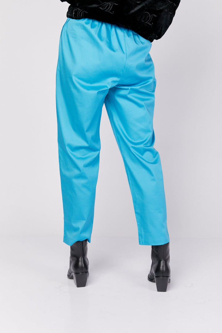 מכנסי פינטו בצבע תכלת - Two/Tone