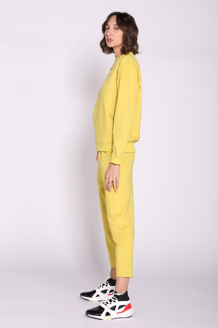 מכנסי פרנק בצבע צהוב - Razili Studio