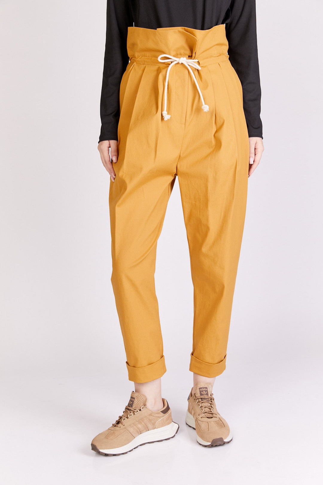מכנסי גבריאל בצבע צהוב - Julliett