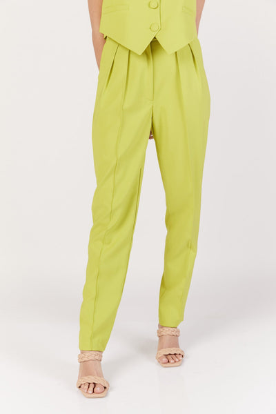מכנסי גרקון בצבע ירוק - Dana Sidi