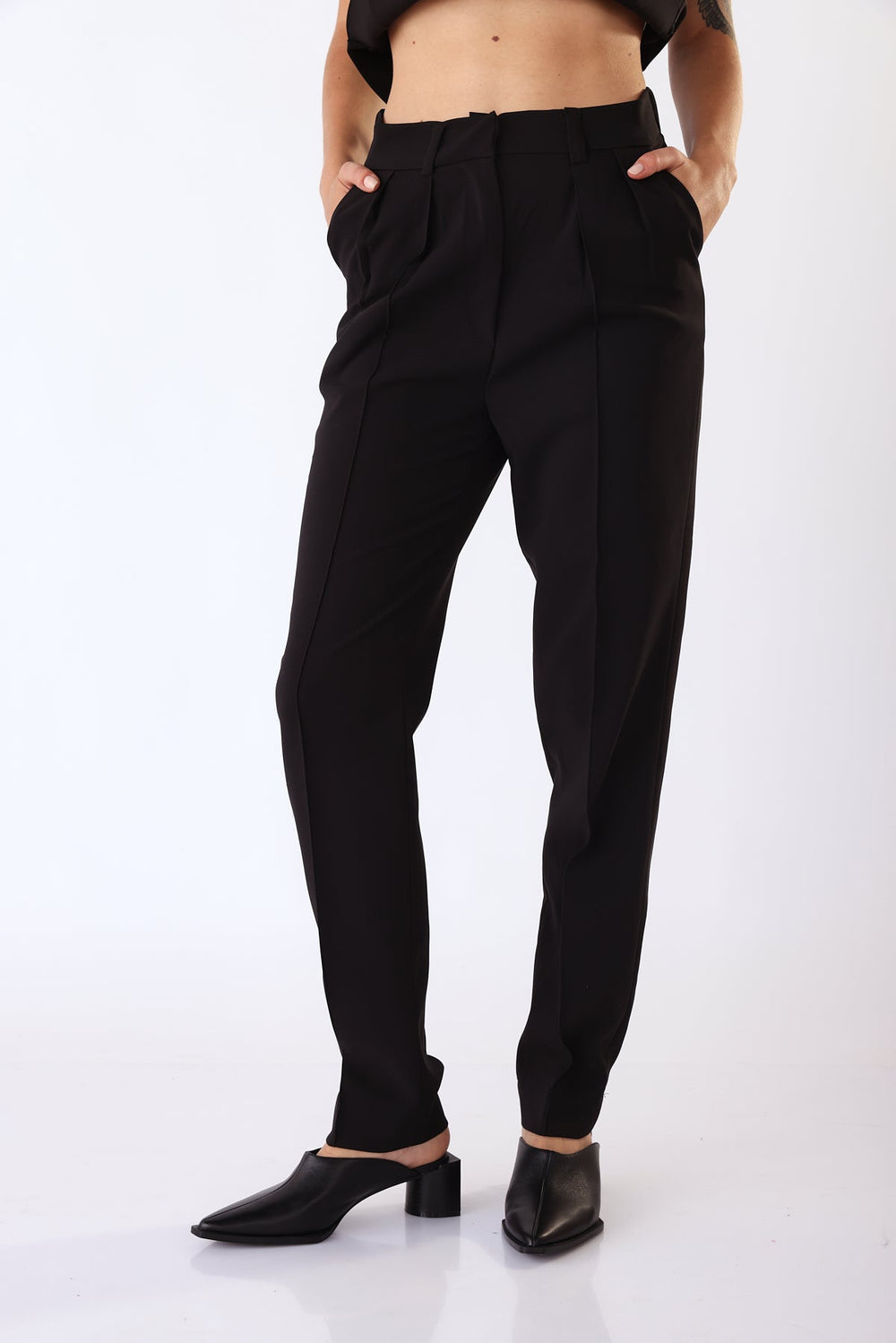 מכנסי גרסון בצבע שחור - Dana Sidi