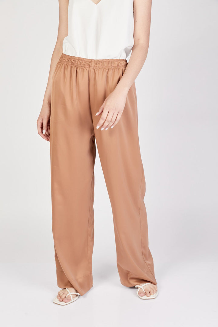 מכנסי מוסקט בצבע קאמל - Razili Studio