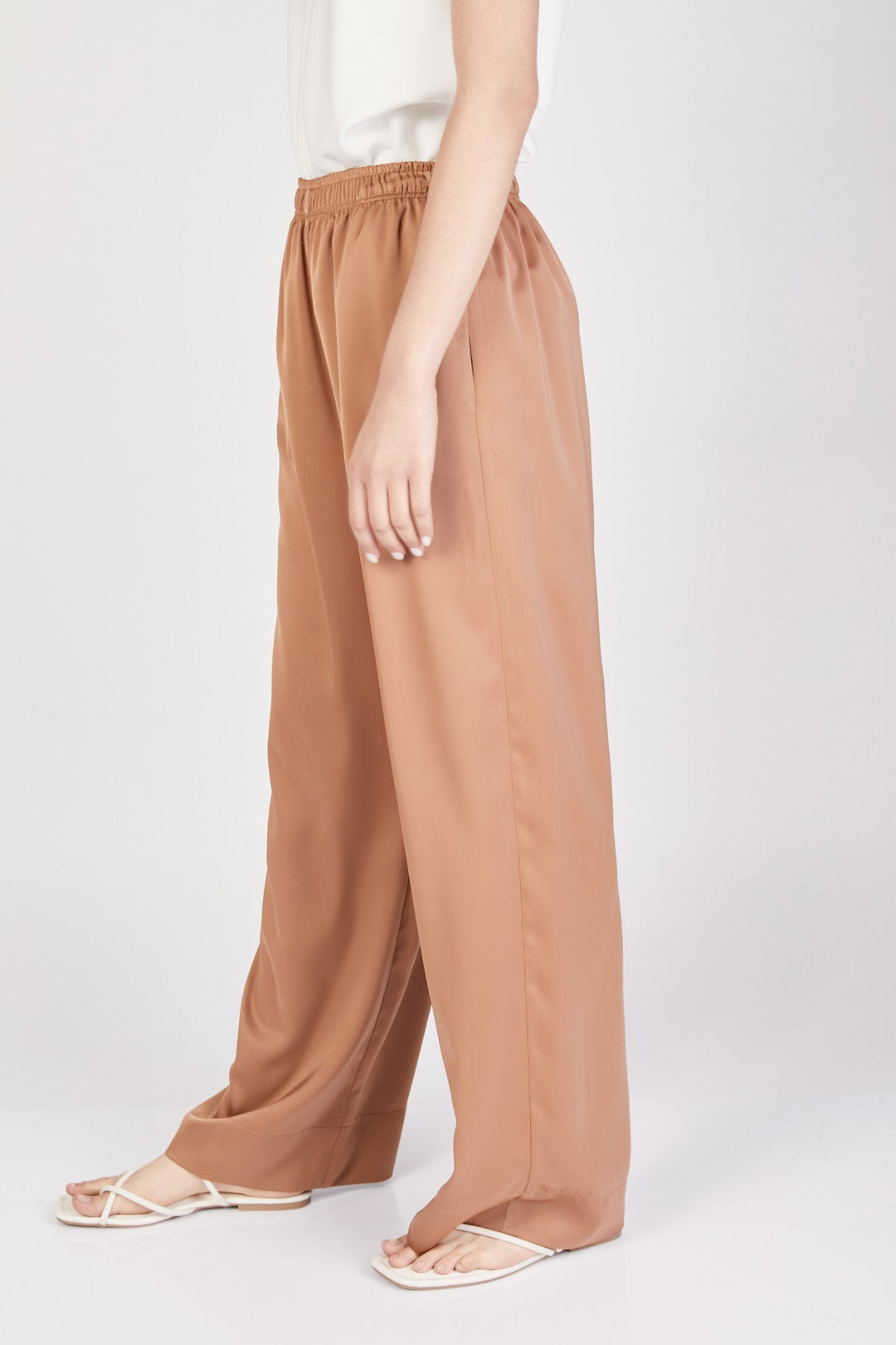 מכנסי מוסקט בצבע קאמל - Razili Studio