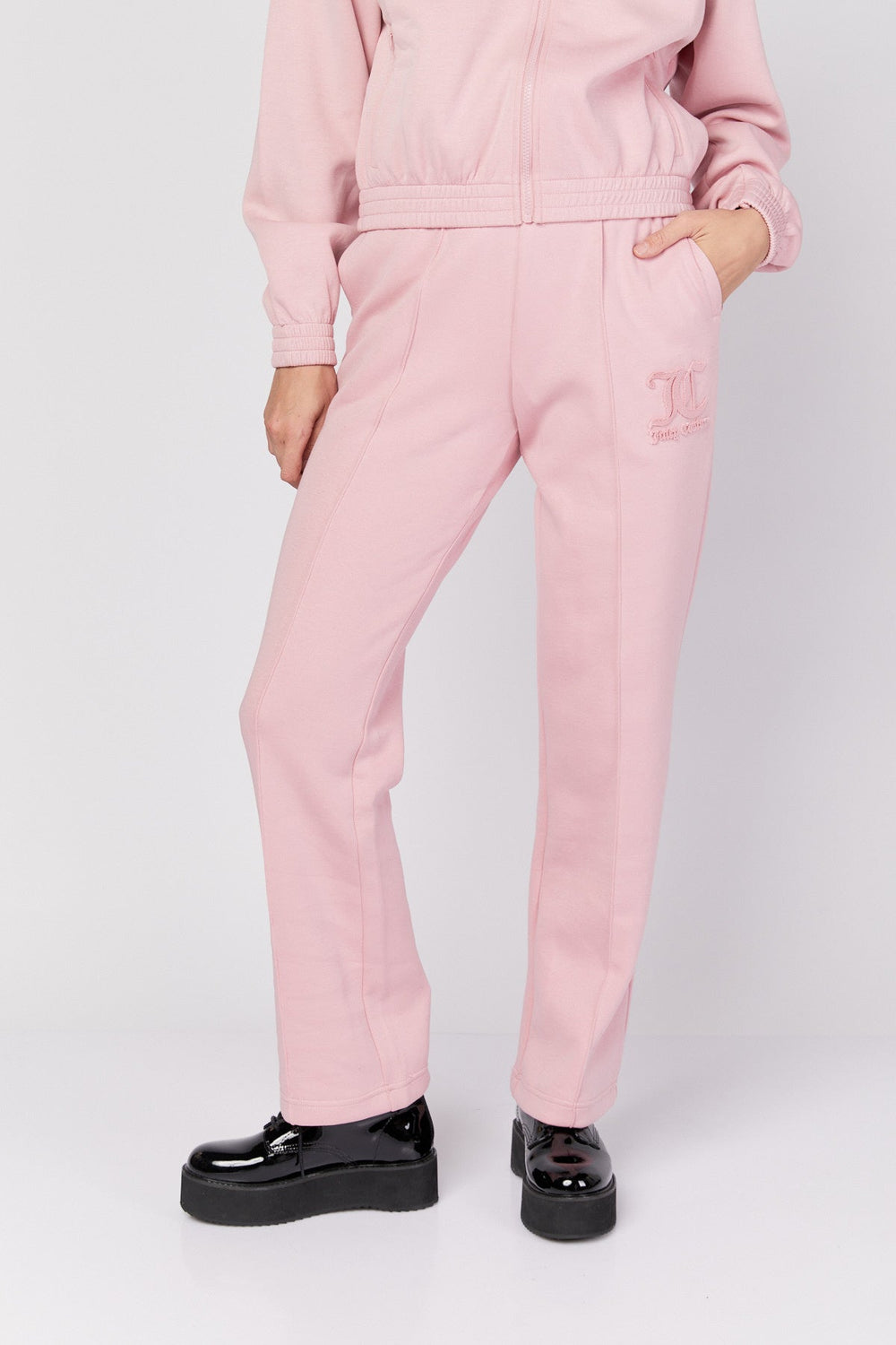 מכנסי Neoprene בצבע ורוד - Juicy Couture
