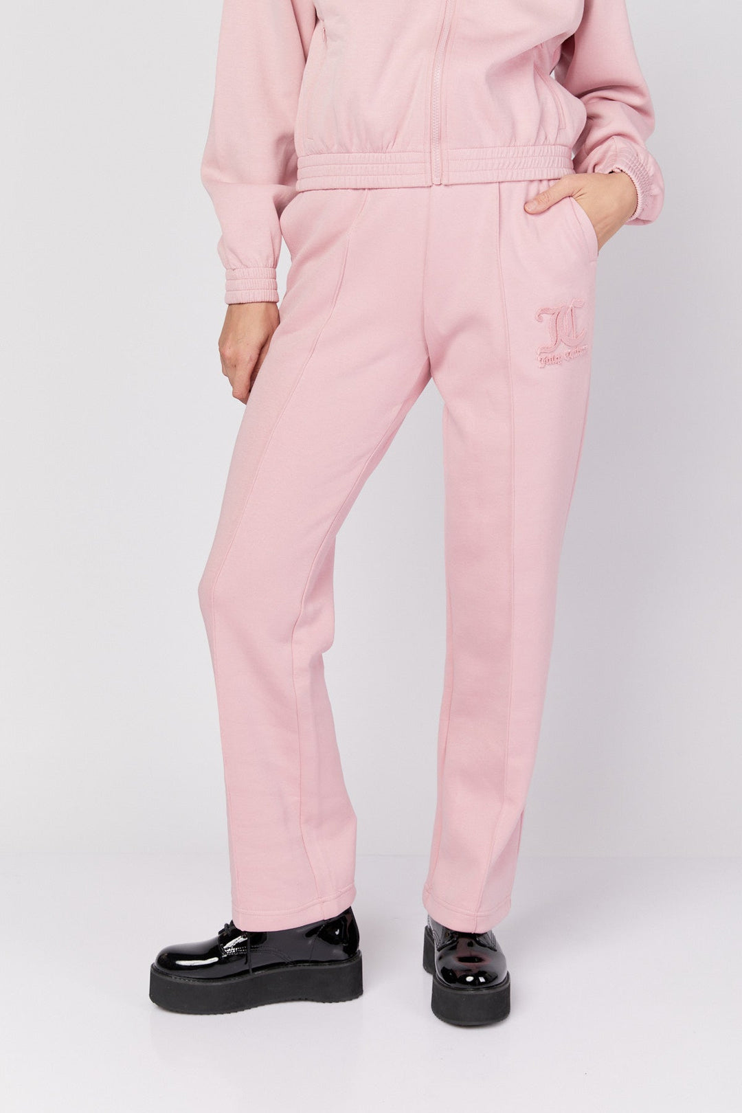 מכנסי Neoprene בצבע ורוד - Juicy Couture