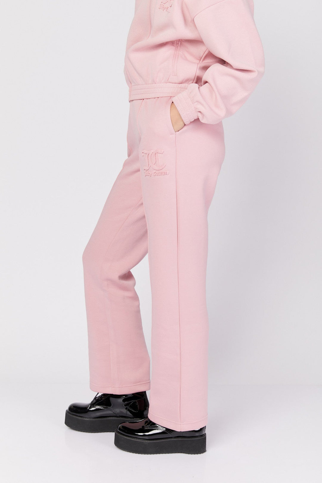 מכנסי Neoprene בצבע ורוד - Juicy Couture