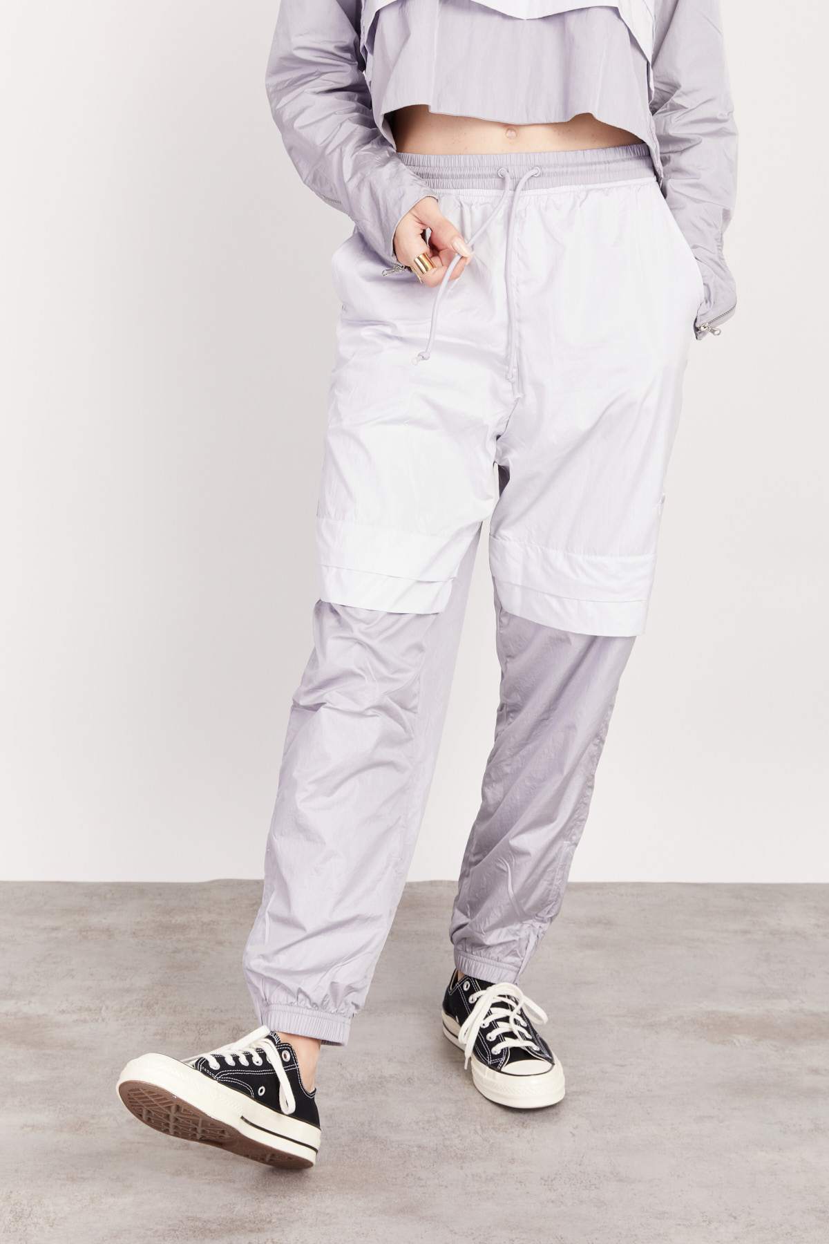 מכנסי ניילון אפור ADIDAS - Adidas