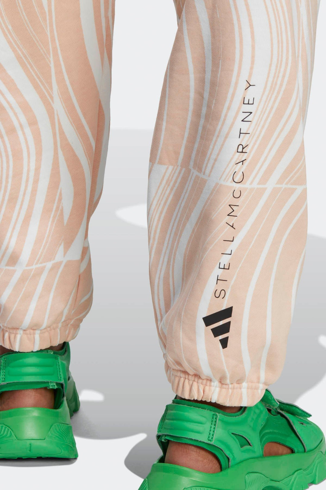 מכנסי טרנינג Asmc Gr Sw Pnt בהדפס בצבע ורוד - Adidas Stella