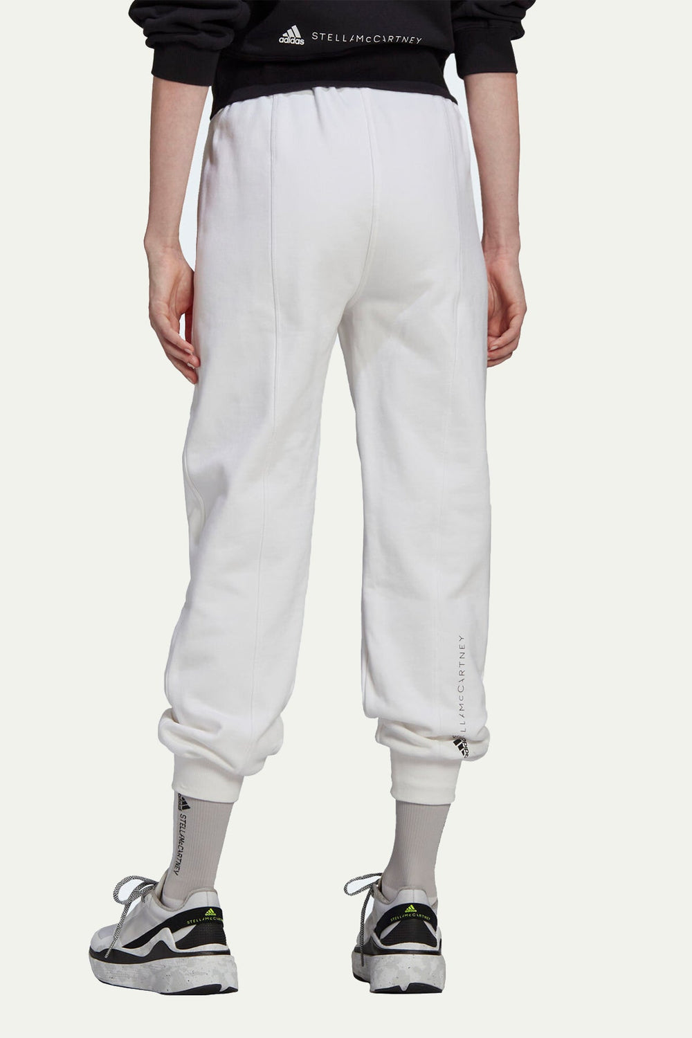 מכנסי טרנינג בצבע לבן - Adidas Stella
