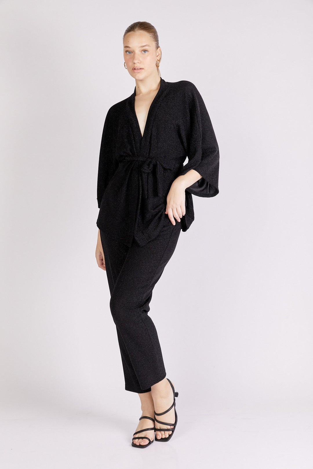 מכנסי רויאל בצבע שחור לורקס - Neta Efrati