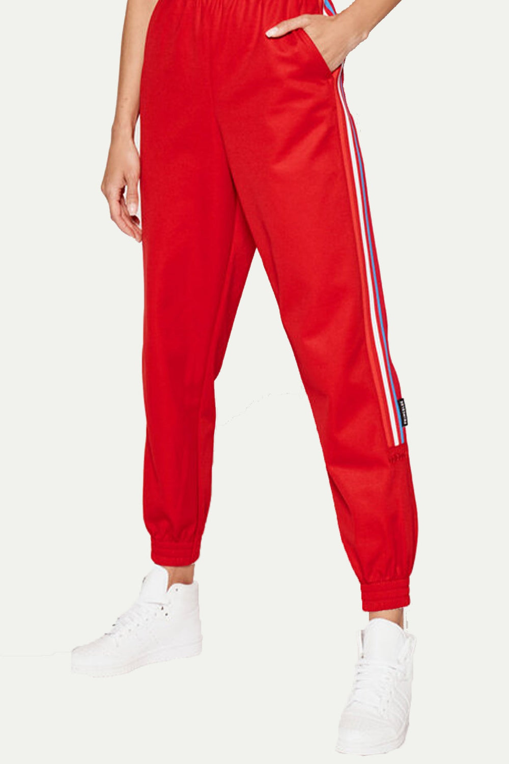 מכנסי TRACKPANT בצבע אדום - Adidas