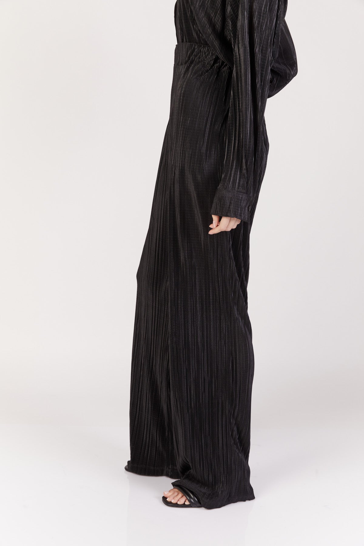 מכנסיים ארוכים קוקו בצבע שחור - Dana Sidi
