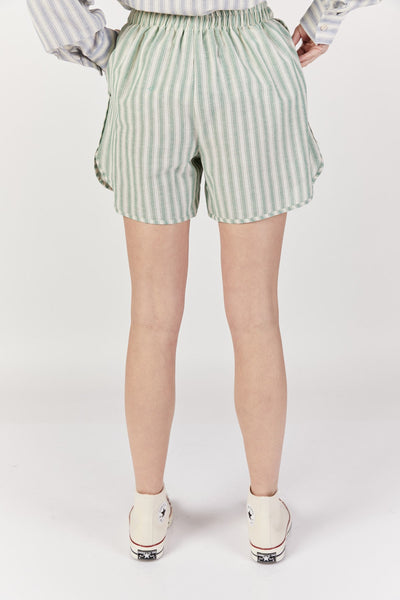 מכנסיים קצרים נואל בצבע ירוק - Dana Sidi