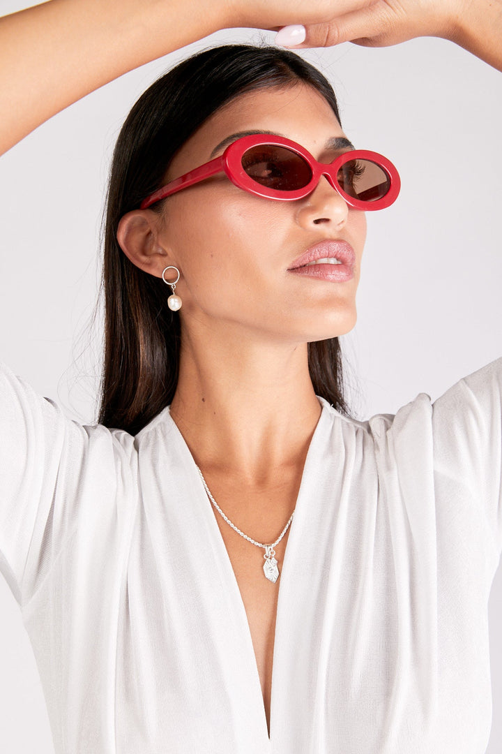 משקפי ג׳אבה בצבע אדום - Razili Studio