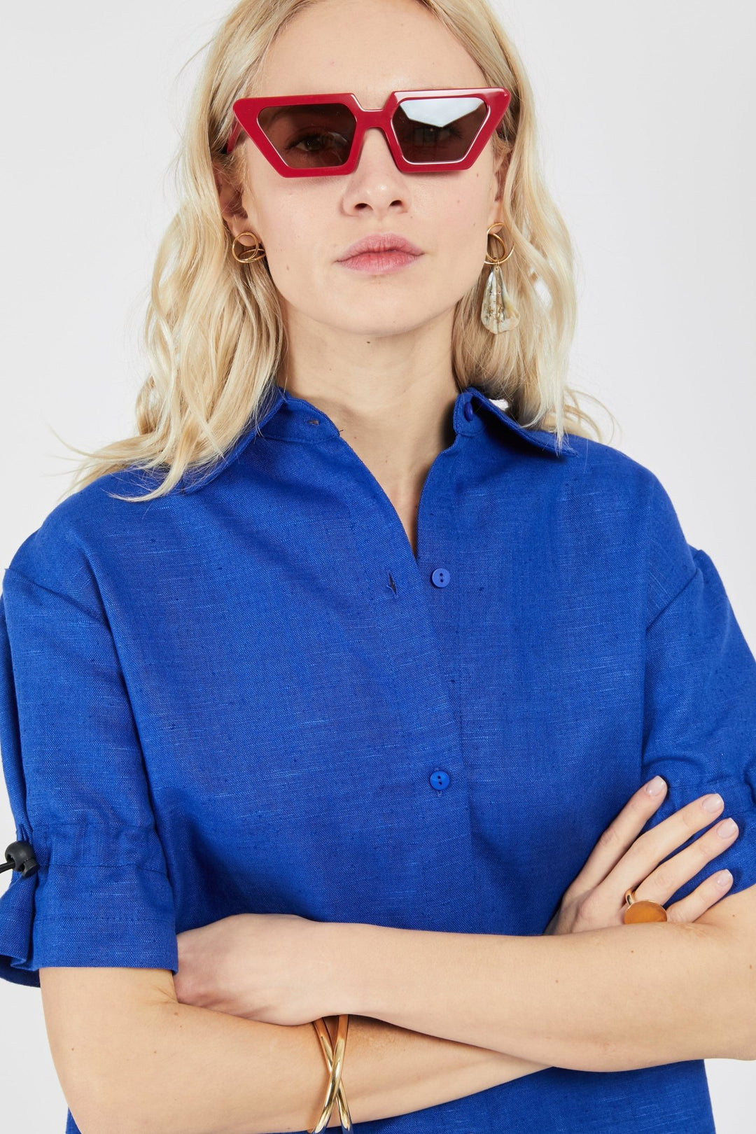 משקפי שמש אלכסה אדום - Razili Studio