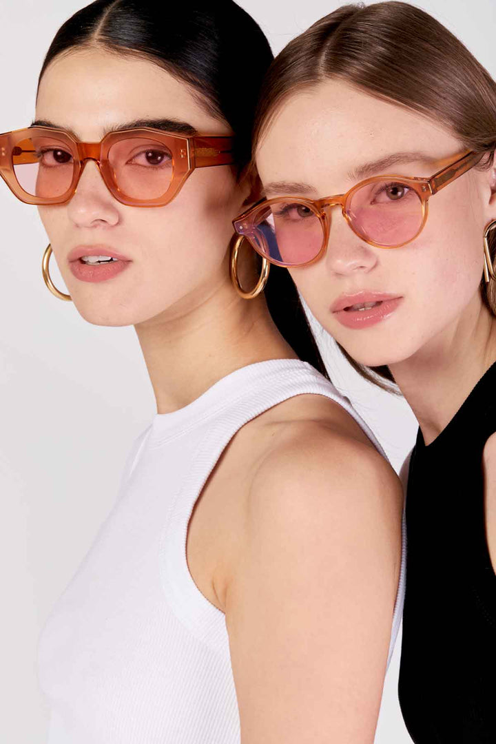 משקפי שמש מריקייט בצבע כתום - Razili Studio