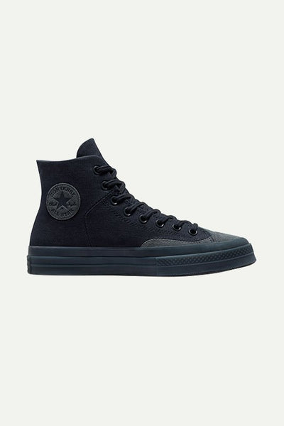 נעלי אולסטאר גבוהות Chuck 70 בצבע אפור/שחור - Converse