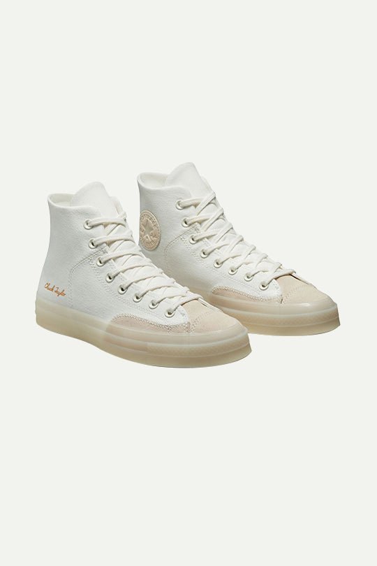 נעלי אולסטאר גבוהות Chuck 70 בצבע לבן וינטג' - Converse