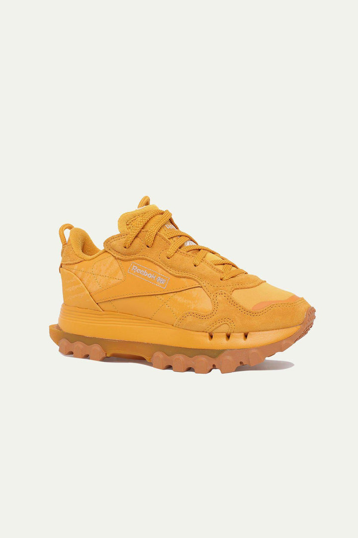 נעלי Cardi B Leather בצבע צהוב - Reebok