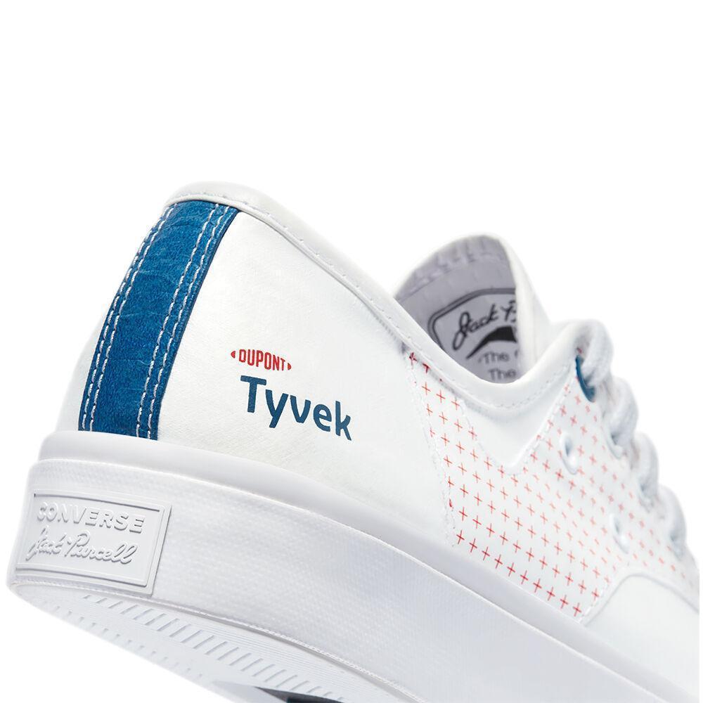 נעלי Jack Purcell נמוכות בצבע לבן - Converse