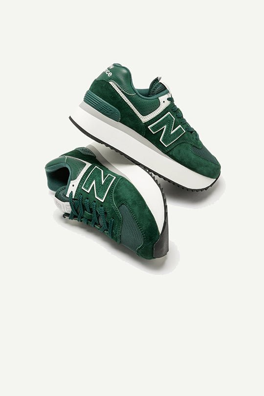 נעלי סניקרס 574 בצבע ירוק - New Balance