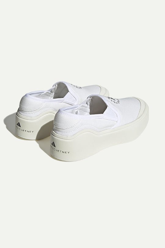 נעלי סניקרס Asmc Court Slip On בצבע לבן - Adidas Stella