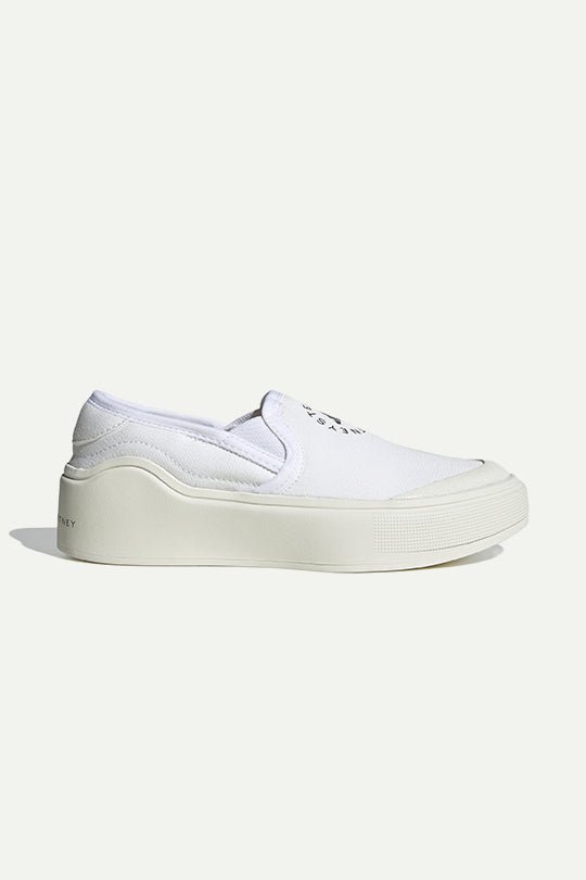 נעלי סניקרס Asmc Court Slip On בצבע לבן - Adidas Stella