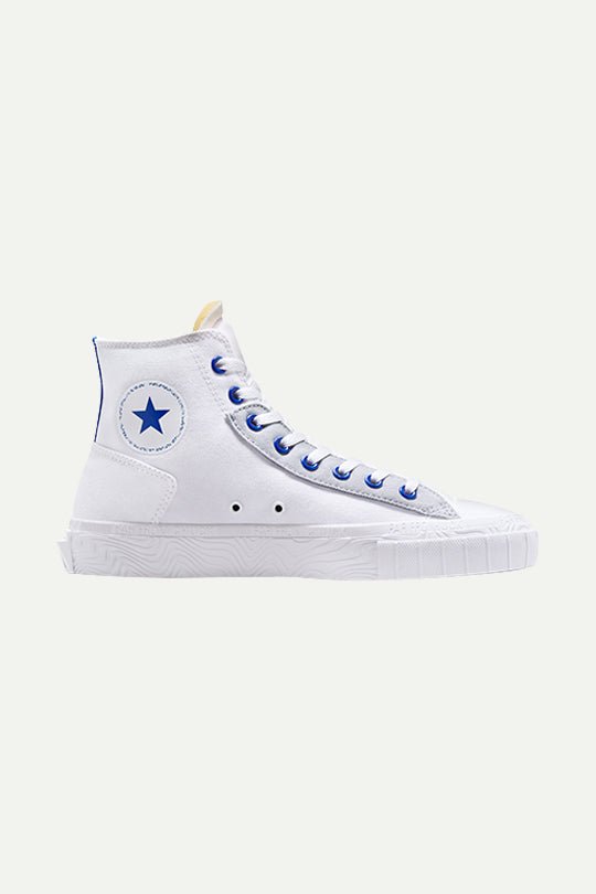 נעלי סניקרס Chuck Taylor בצבע לבן/כחול - Converse