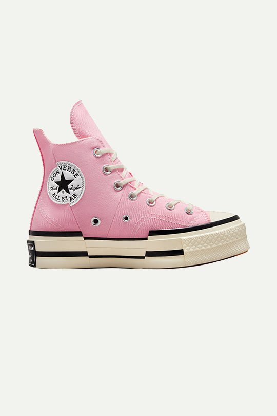 נעלי סניקרס גבוהות Chuck 70 Plus בצבע ורוד - Converse