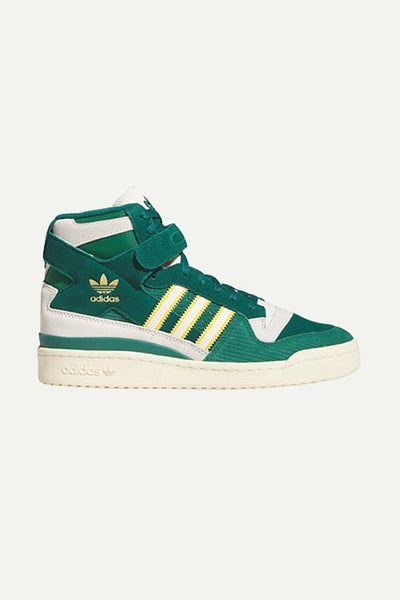 נעלי סניקרס גבוהות Forum 84 בצבע ירוק - Adidas