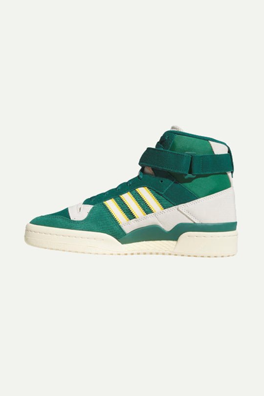 נעלי סניקרס גבוהות Forum 84 בצבע ירוק - Adidas