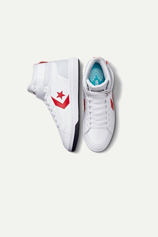 נעלי סניקרס גבוהות Pro Blaze V2 בצבע לבן - Converse