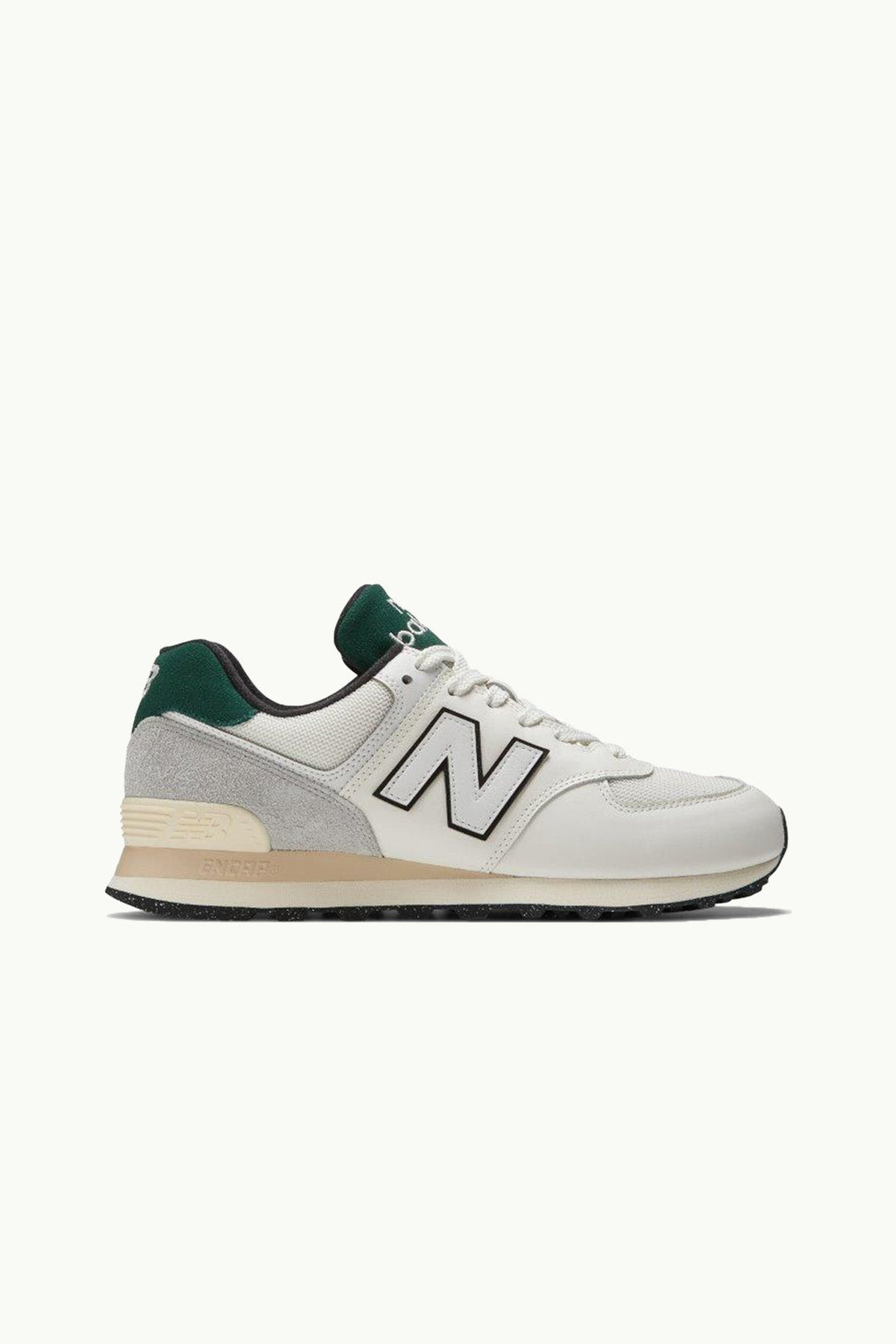 נעלי U574VX2 בצבע לבן\ירוק - New Balance