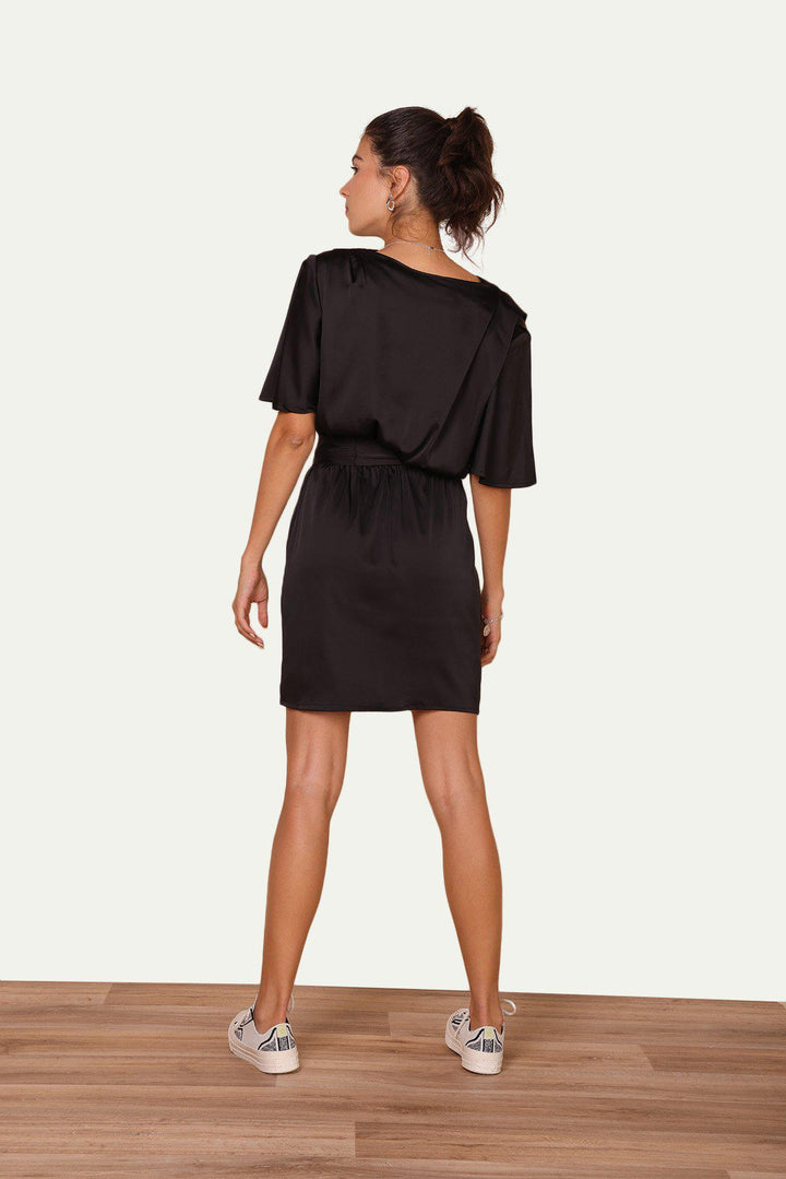 שמלת אדה בצבע שחור - Dana Sidi
