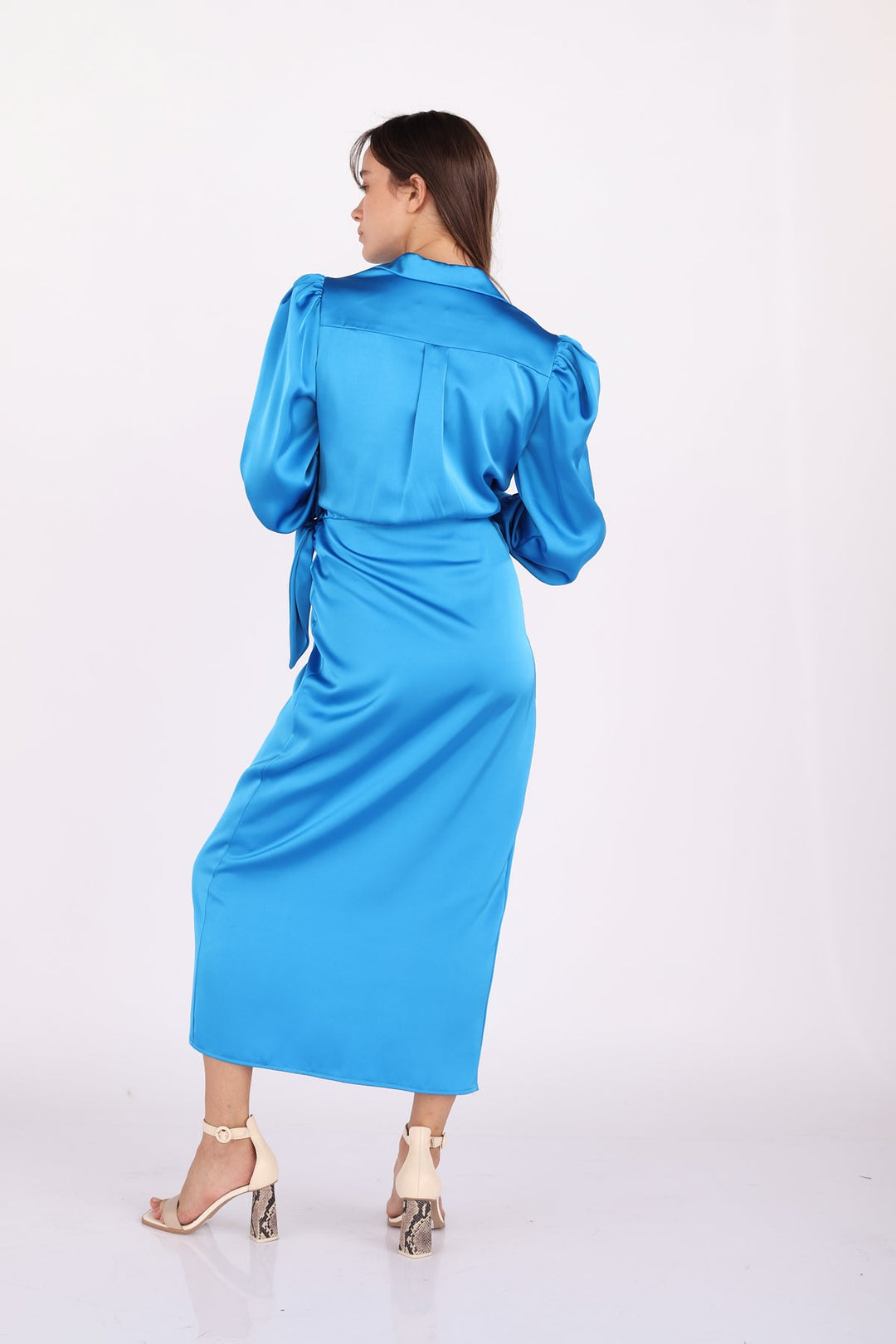 שמלת אלאניס בצבע טורקיז - Dana Sidi