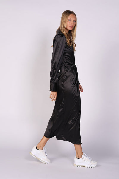 שמלת אלניס בצבע שחור - Dana Sidi