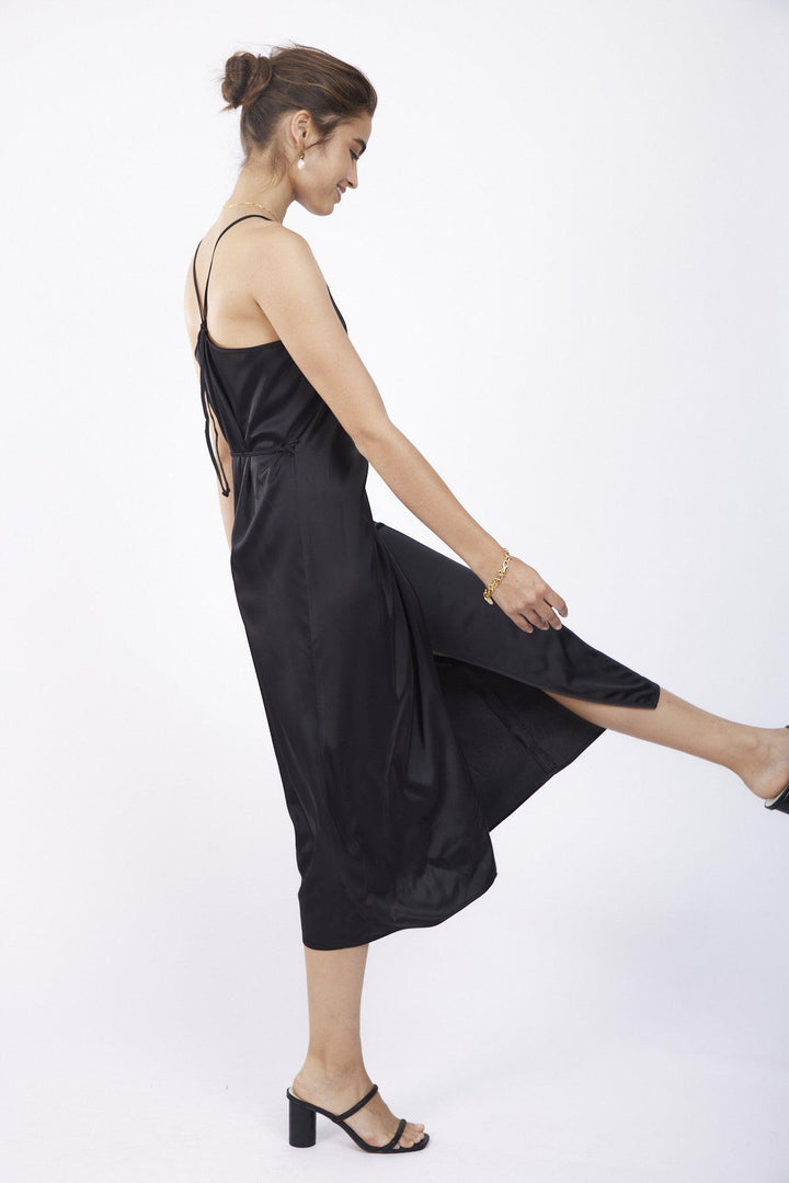 שמלת אמה בצבע שחור - M By Maskit