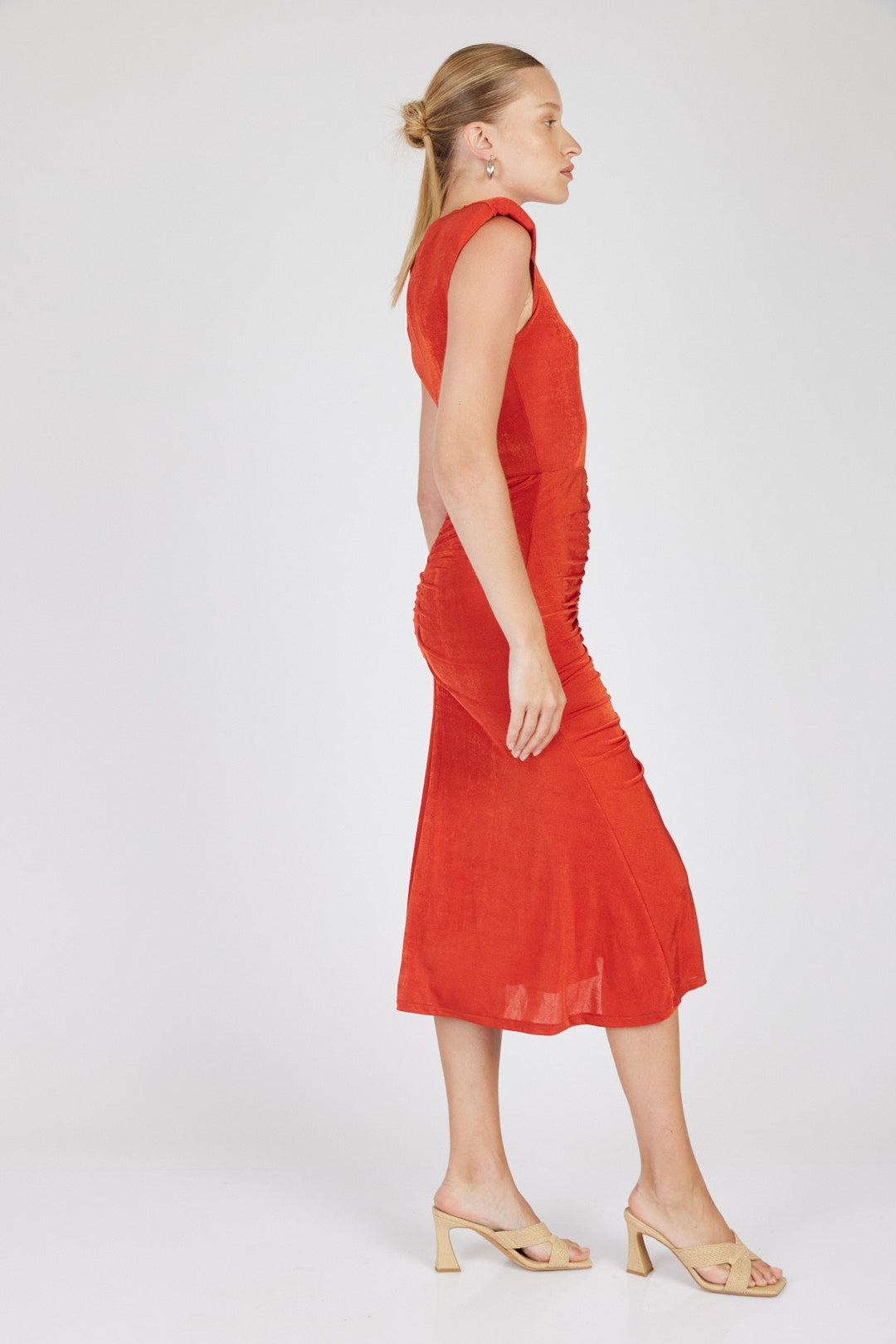 שמלת Astella בצבע אדום - Dana Sidi