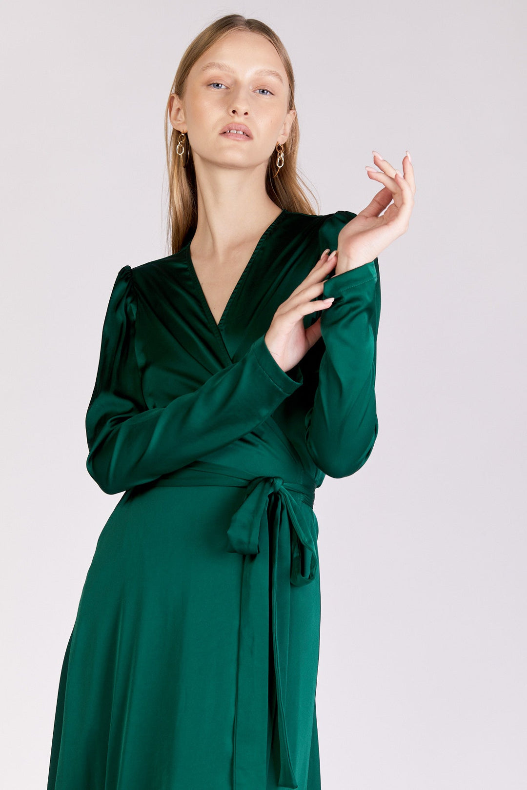 שמלת בלה בצבע ירוק - Neta Efrati