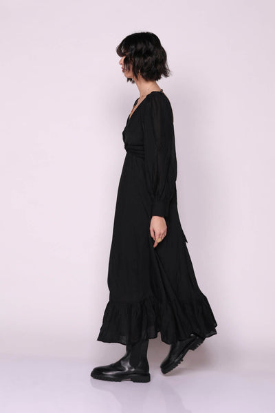 שמלת דפנה בצבע שחור - Sabina Musayev