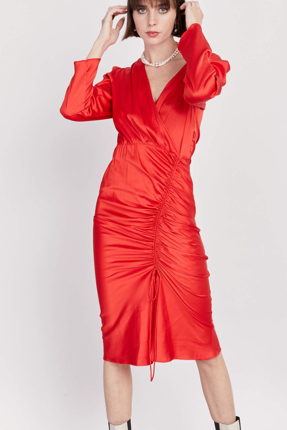 שמלת DORA אדום - Mother Ofall