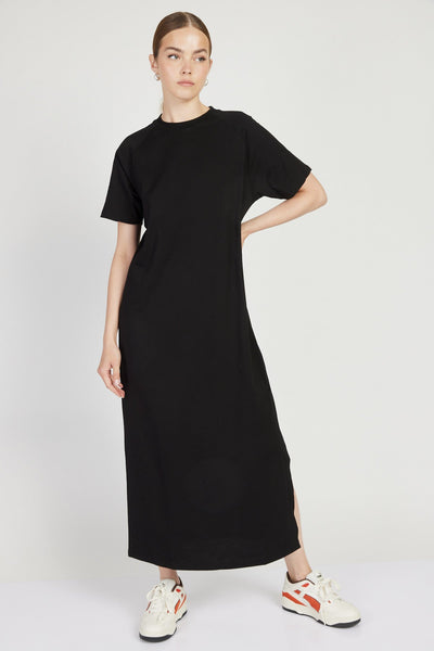 שמלת פאלם בצבע שחור - Terra