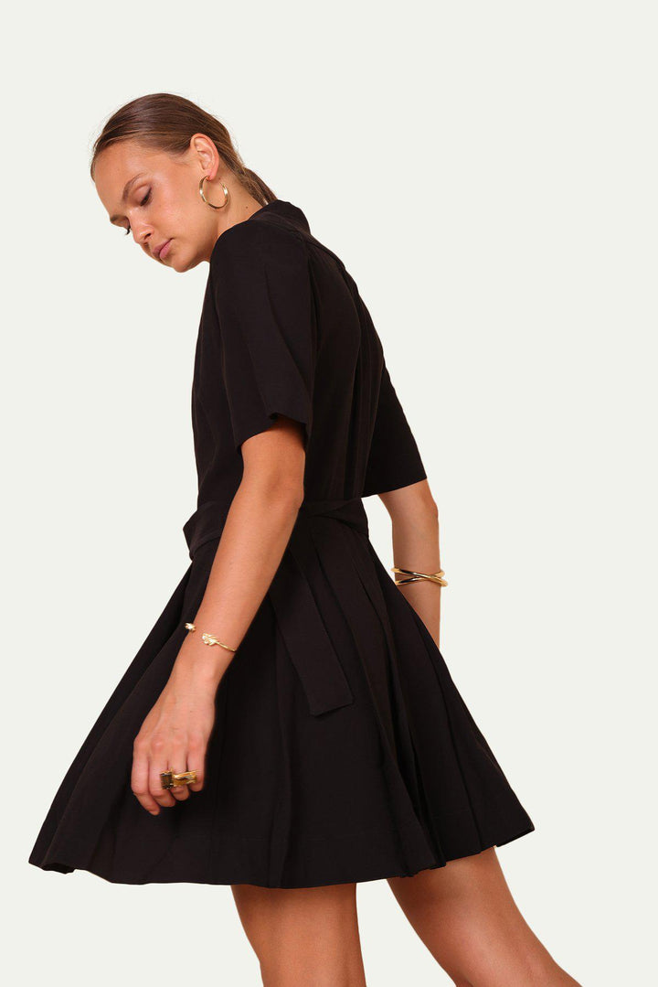 שמלת פראה בצבע שחור - Sabina Musayev
