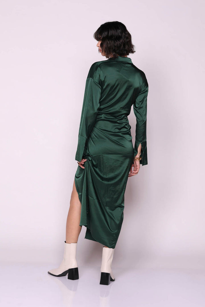 שמלת ג'יזל בצבע ירוק - Mother Ofall