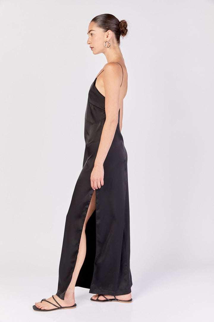 שמלת טיפני מקסי בצבע שחור - Neta Efrati