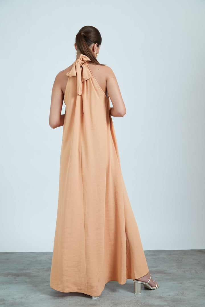 שמלת קאלי בצבע אפרסק - Neta Efrati