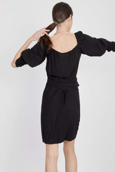 שמלת קארה שחורה - Neta Efrati