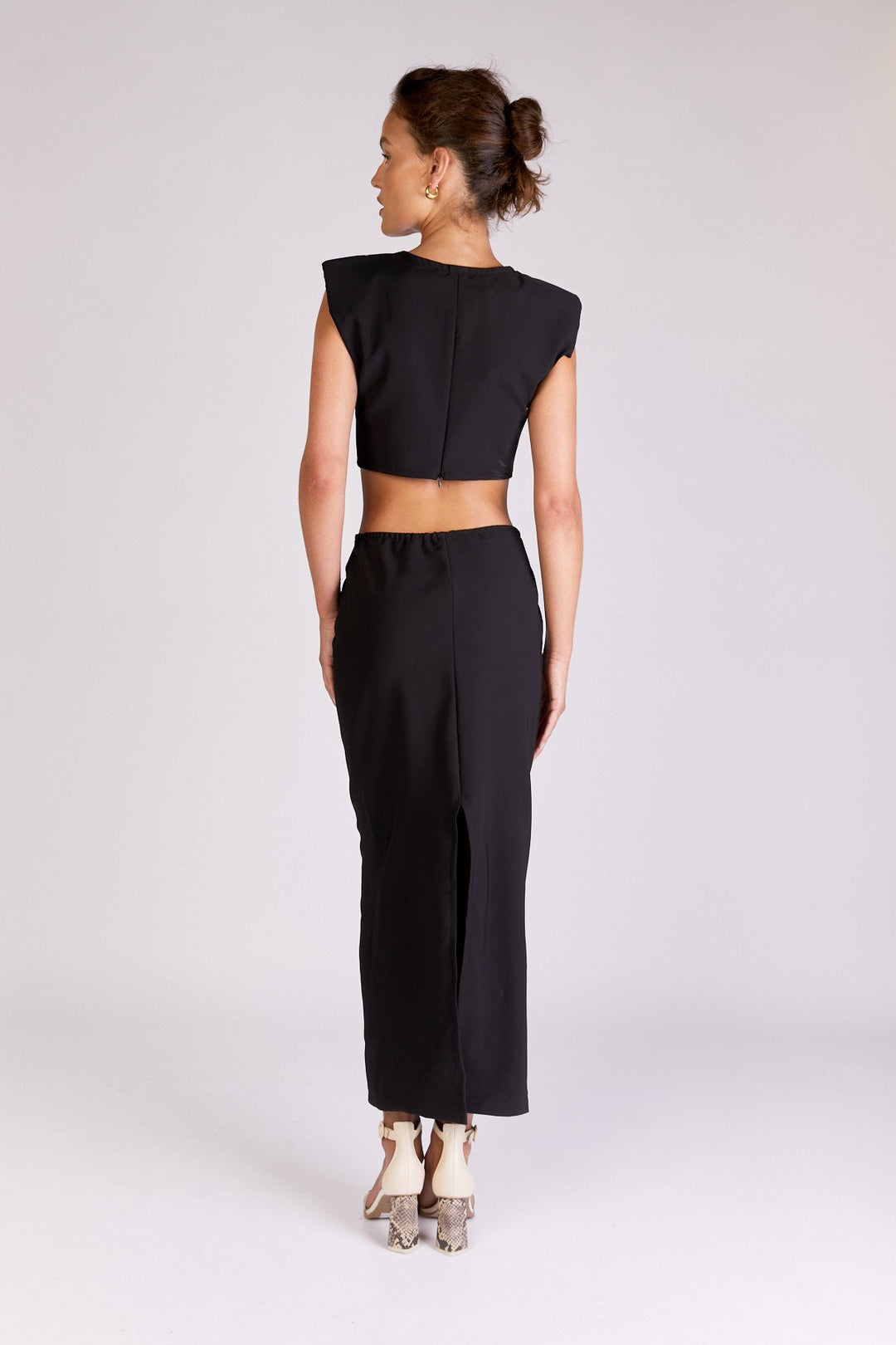 שמלת קיילי בצבע שחור - Dana Sidi