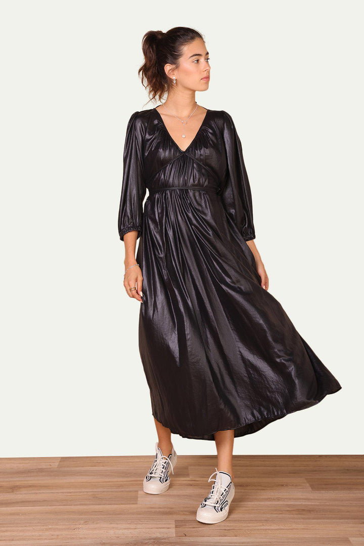 שמלת קמילה בצבע שחור - M By Maskit