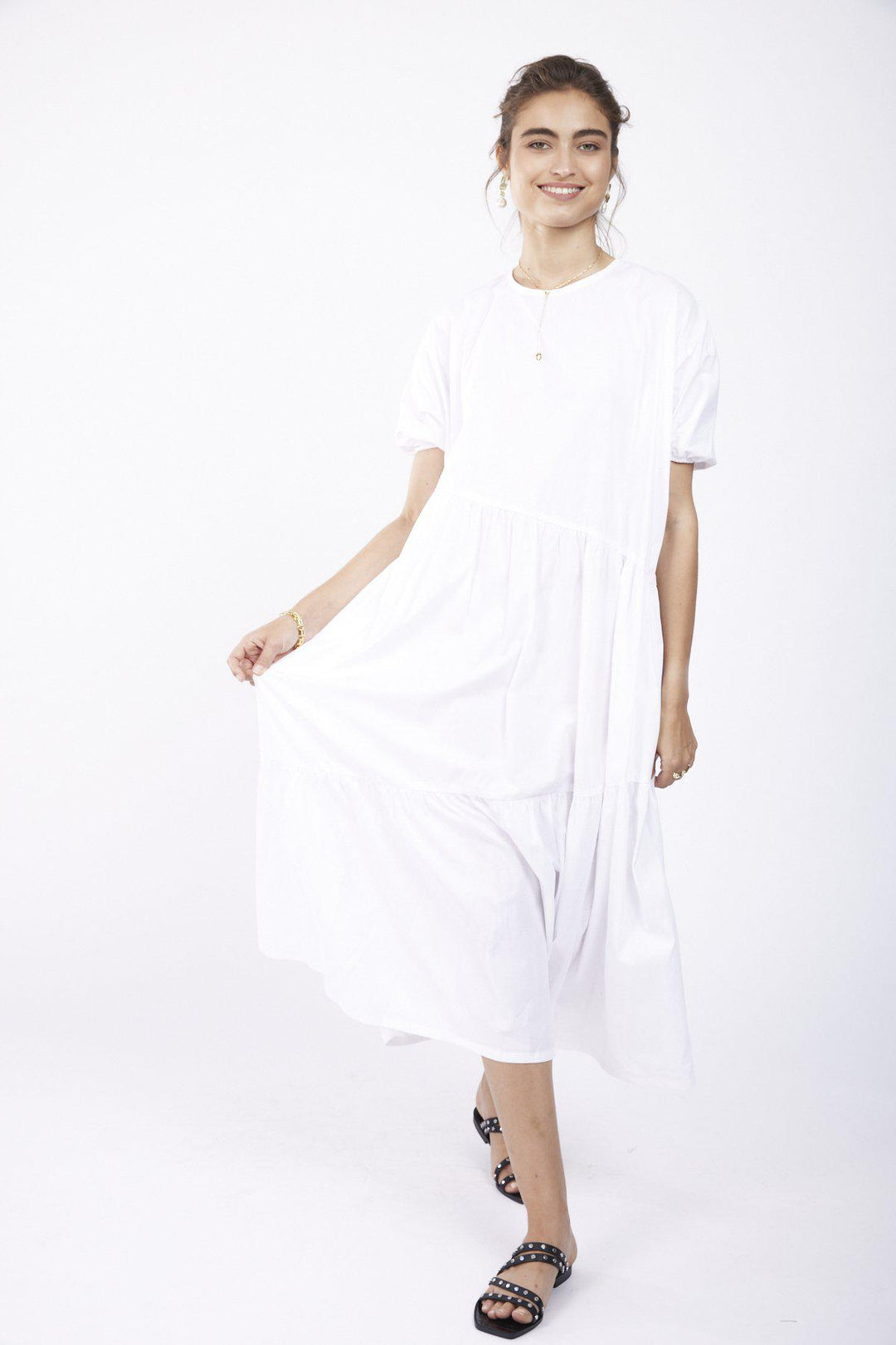 שמלת ליסבון בצבע לבן - Razili Studio